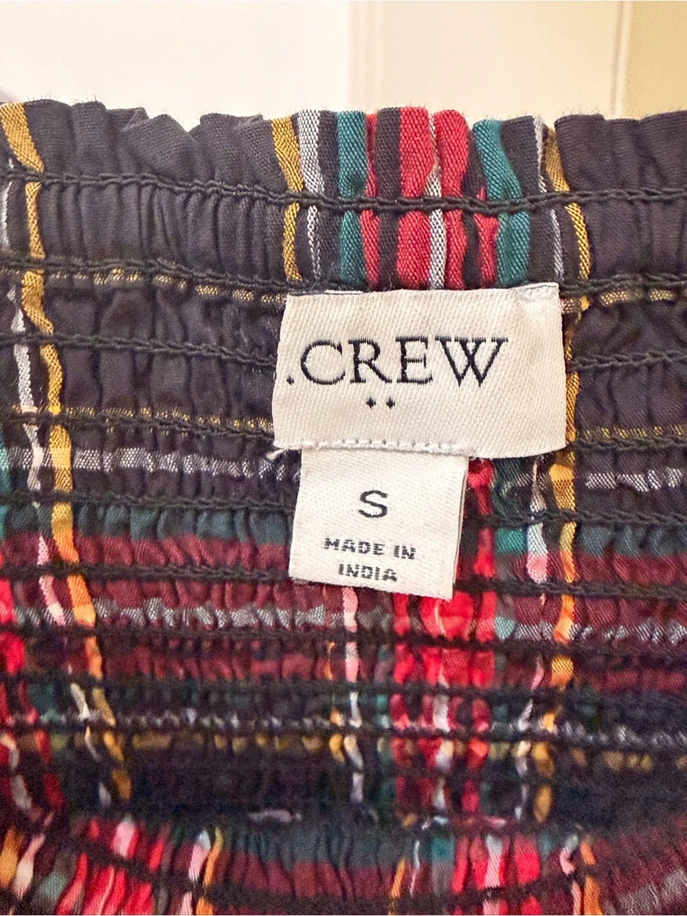 J. Crew classic plaid